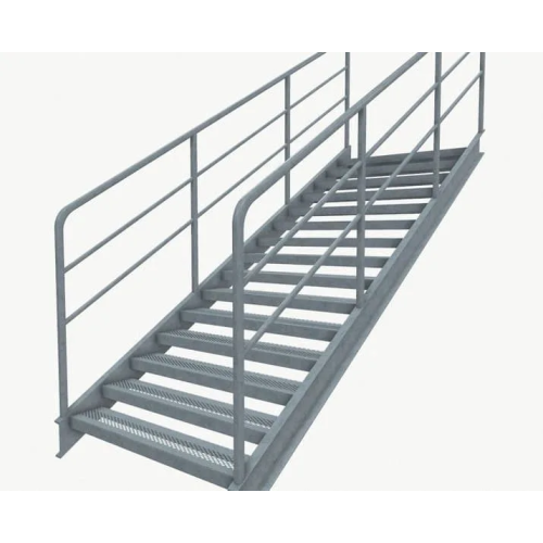 Лестница промышленная с ромбическим рифлением х/к ЛХФ 45-30.7 3000х700х3000 мм Серия 1.450.3-7.94