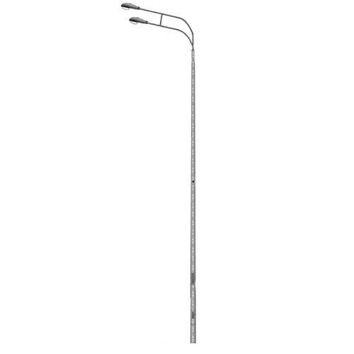 Опора освещения несиловая граненая фланцевая квадратная МК-5Ф Ст3сп5 60х110х5х3 мм в Рязани