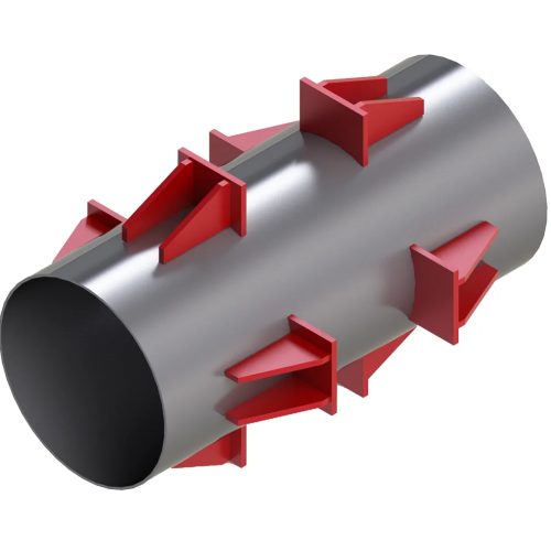Опора неподвижная лобовая четырехупорная усиленная Т7.13 720х8х280х980х380 мм Серия 4.903-10 Выпуск 4