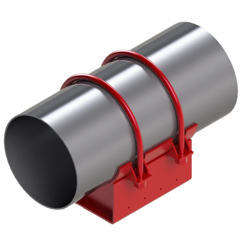 Опора неподвижная хомутовая бескорпусная Т11.17 108х119 мм Серия 4.903-10 Выпуск 4