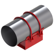 Опора неподвижная хомутовая Т12.16 159х100 мм Серия 4.903-10 Выпуск 4