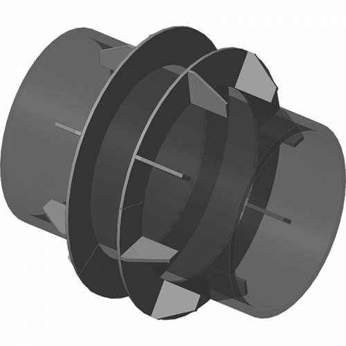 Опора неподвижная щитовая для тепловых сетей ТС-666.00.00 1220х286 мм Серия 5.903-13 выпуск 7-95 149 кг