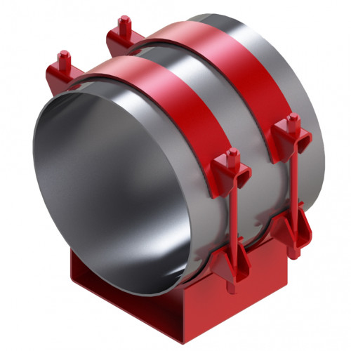 Опора подвижная скользящая бугельная ТС-627.00.000 1020х680х150 мм Серия 5.903-10 выпуск 8-95 175 кг