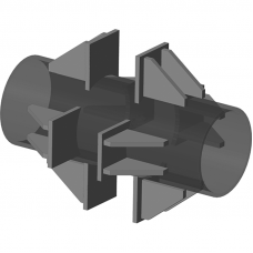 Опора неподвижная четырехупорная для тепловых сетей ТС-661.00.00 820х300х266х1060 мм Серия 5.903-13 выпуск 7-95 86,4 кг
