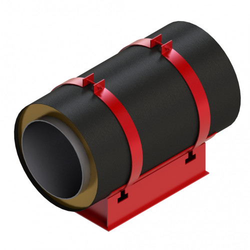 Опора скользящая для труб в ППУ изоляции 273х550 мм ГОСТ 30732-2006