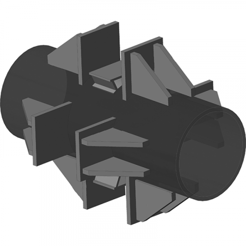Опора неподвижная боковая для тепловых сетей ТС-668.00.00 1220х300х750 мм Серия 5.903-13 выпуск 7-95 259,3 кг