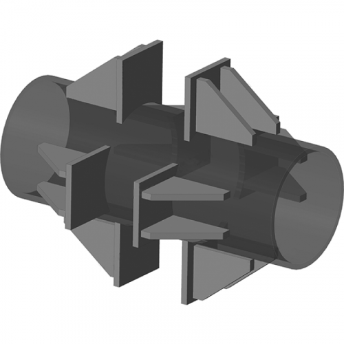 Опора неподвижная четырехупорная для тепловых сетей ТС-661.00.00 219х120х132х420 мм Серия 5.903-13 выпуск 7-95 23,3 кг