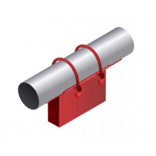 Опора неподвижная приварная корпусная для тепловых сетей исп. А11 / АС11 ВСт3 108х80х170х100 мм ОСТ 36-146-88 1,5 кг